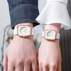 Student Watch Women'S Watch Casual Square Temperament Quartz Silicone Tape Women'S Watch