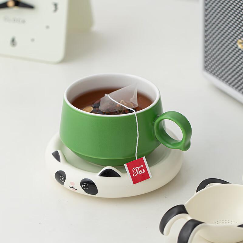 Panda Ceramic Tea Infuser Mug