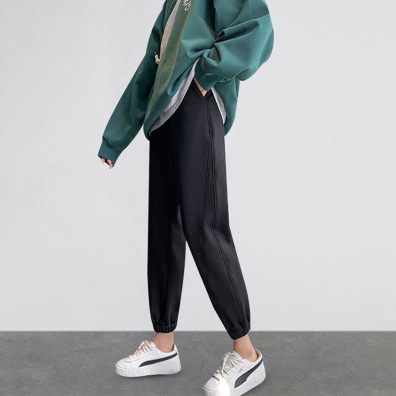 Maternity Harem Sports Pants: Spring Belly Support, Loose Casual Trousers for Pregnancy