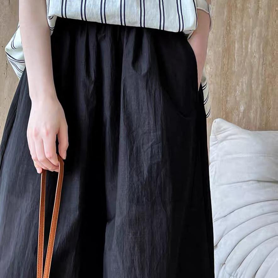 Oversized Bloomers Summer  Fashion Women Pants Casual Loose Breathable Wide Leg Pant
