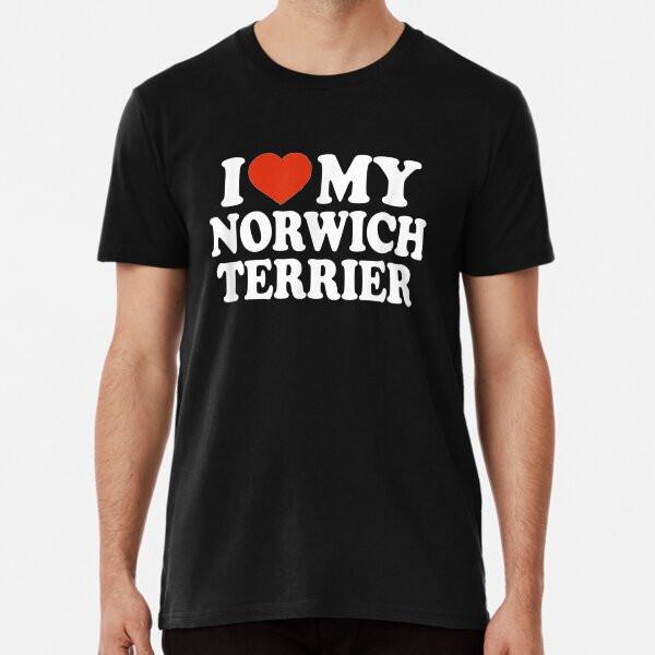 

I Love My Norwich Terrier Norwich Terrier Do S to 5XL Made in the AU/USA T-Shirt S