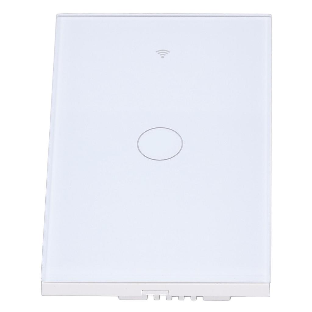 Touch Smart Switch Wall Mounted 10A Tempered Glass Panel Intelligent WiFi Touch Switch for Home 90‑250V