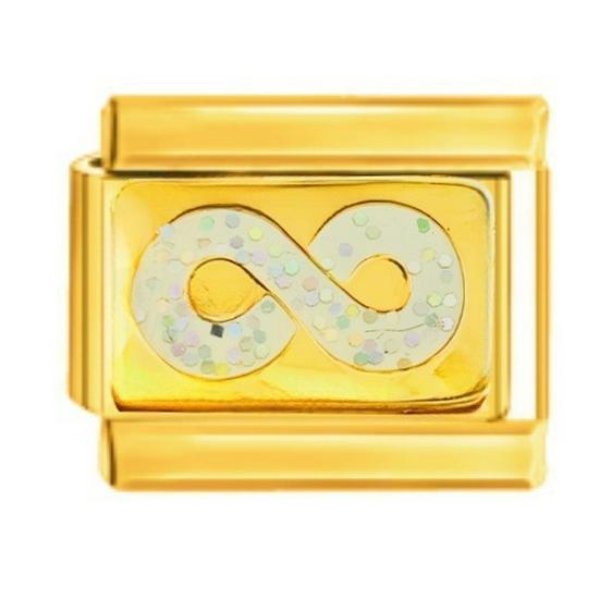 Gold Cartoon Character Titanium Steel Elastic Bracelet