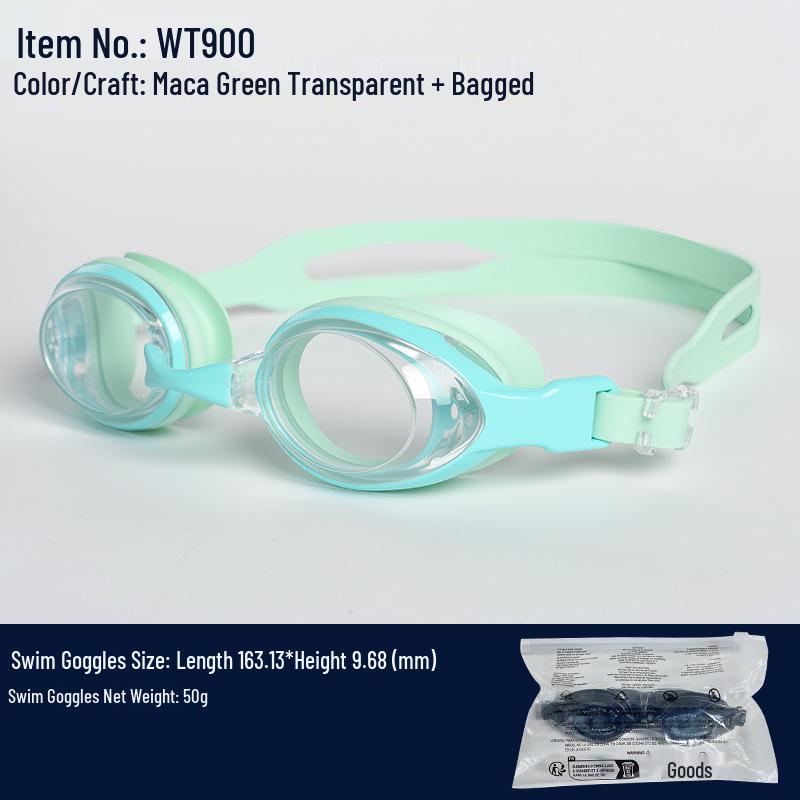 Anti-Fog Unisex Swim Goggles: Electroplated, HD, Waterproof for Professional Use