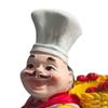 Fat Chef Resin Figurine Toothpick Holder Resin Chef Statue Sculpture Home Cafe Restaurant Kitchen