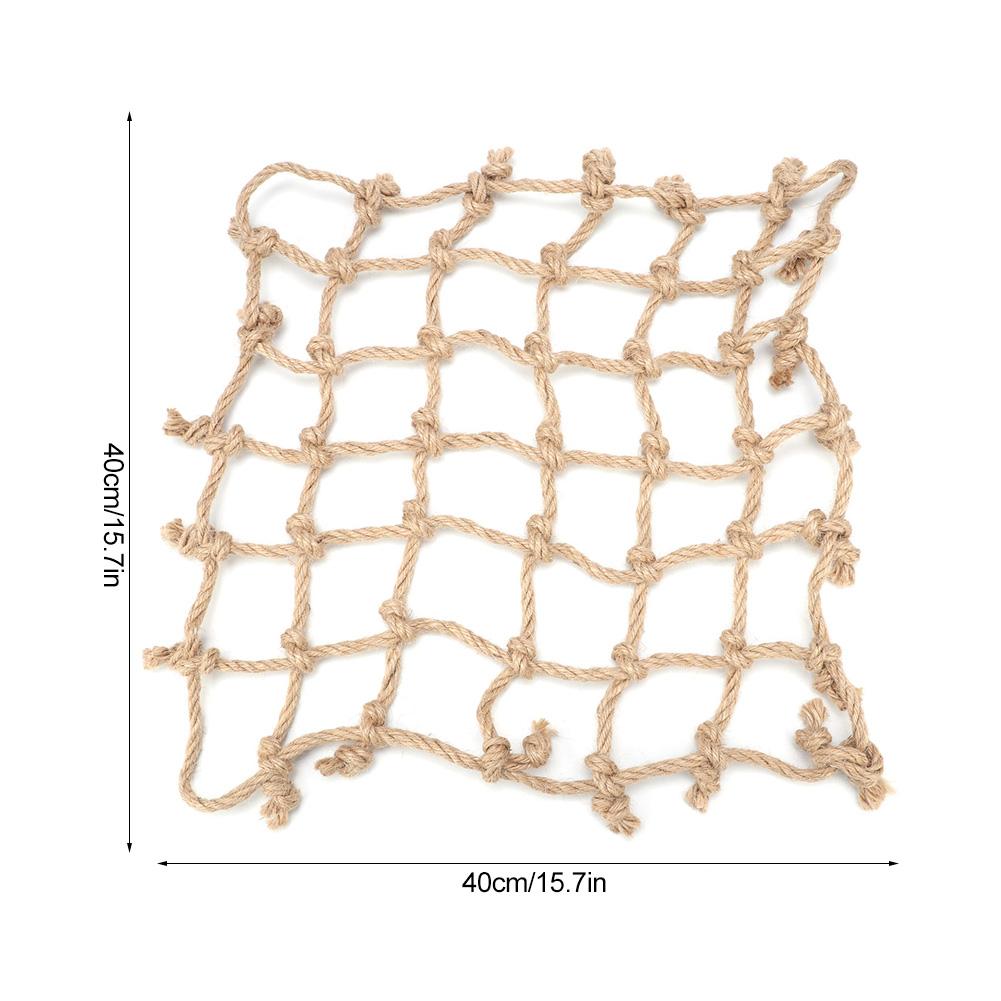 Cotton Rope Bird Climbing Net Birds Toys Parrot Hammock Hanging Swing Climb Chew Toy Accessories