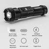 High Strong Power LED Flashlight Tactical Torch USB Rechargeable Zoom Emergency Lights For Outdoor Fishing Work Lamp