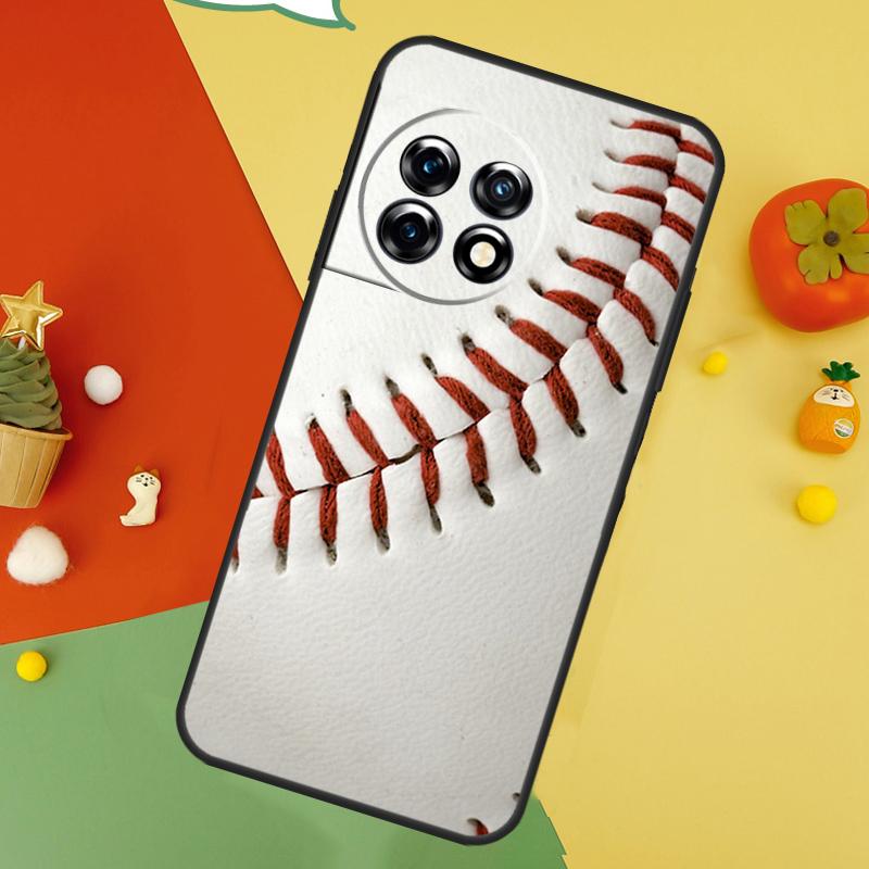 Baseball Case For OnePlus 15 12 12R 13T 13R 13 11 9 10 Pro 10T 8T Nord 5 CE 2 3 4 Lite N20 N30 Cover