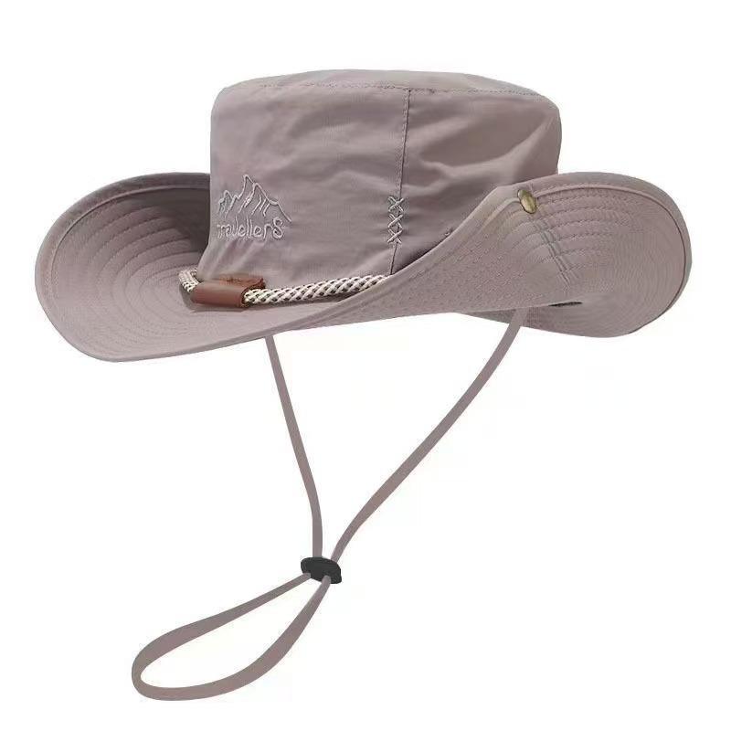 Sunscreen hat men's fishing hat summer bucket hat outdoor climbing sun hat face cover UV protection sun hat