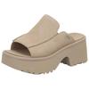 UGG New Heights Comfortable Versatile Casual Commuting Simple Non-Slip Slide Sandals Women Sandals Beige 1167476-MDSD