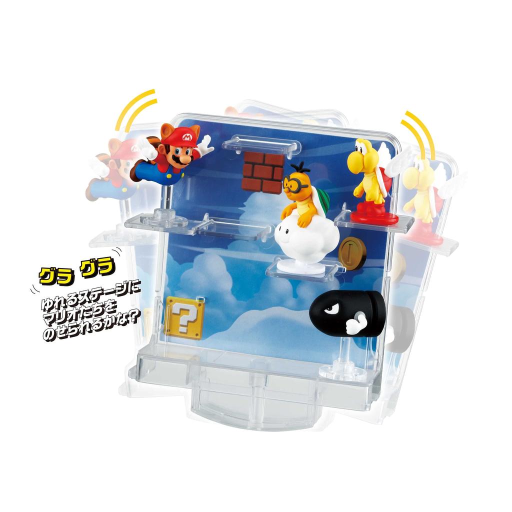 Epoch Co., Ltd. EPOCH Super Mario Balanced World Game + Aerial Stage Toy Game for Ages 4 and Up Number of Players: 1 To 4 EPOCH