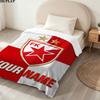 Fußballverein Roter Stern Decke, Hohe Qualität, Bequem für Alle Jahreszeiten, Heimdekoration, Wärme und Komfort