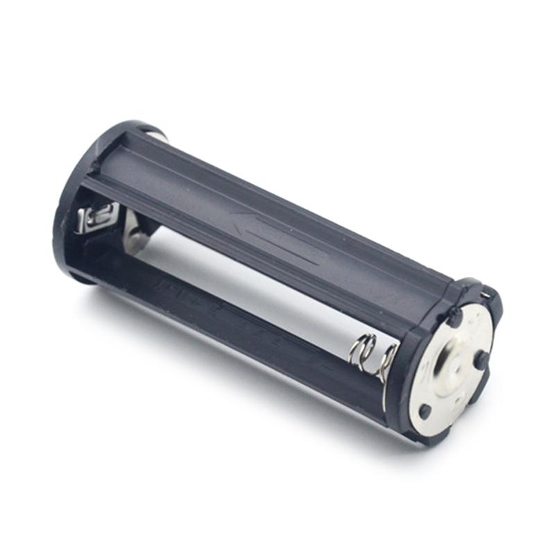 Black Cylindrical Type Plastic Battery Holder For 3A Battery Converter Box Toy flashlighting Lamp Adapter for Case