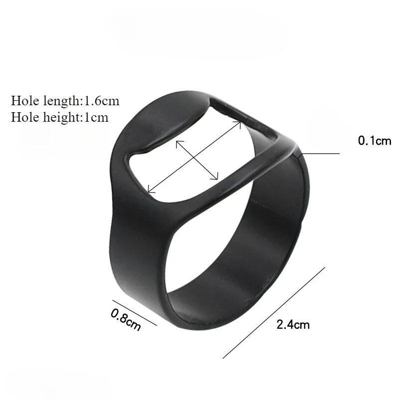 1PC Beer Bottle Opener Stainless Steel Ring Bottle Opener Bar Opening Beer Driver Wine Opener