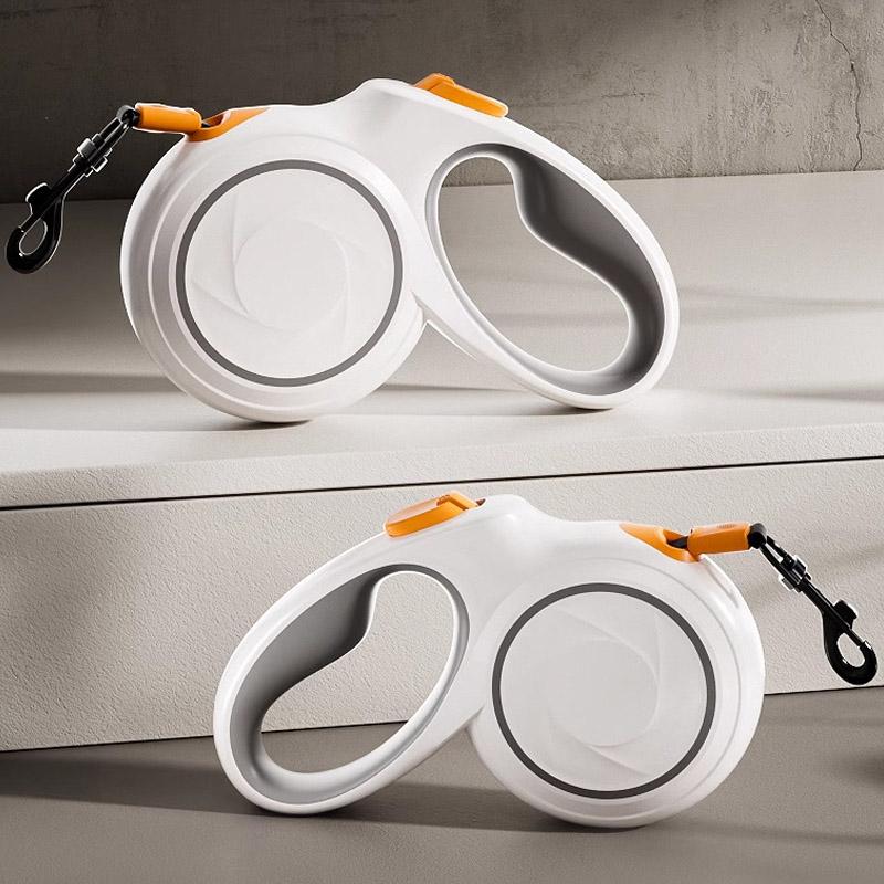 Dog Cat Adjustable Durable Traction Rope Belt Walk Run Flexible Automatic Extension Small Medium Dogs Pet Traction Rope Products XS