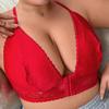 Plus Size Front Closure Push Up Bra Sexy Pure Desire Style