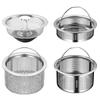 304 Stainless Steel Kitchen Sink Drain Filter Net Funnel