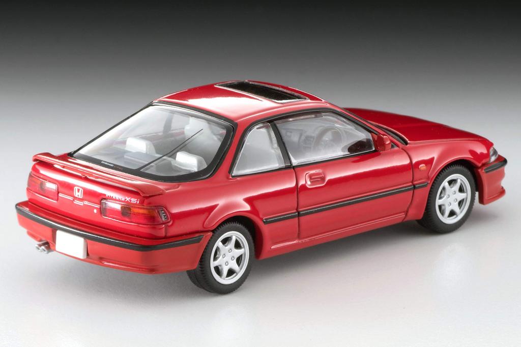 Tomica Limited Vintage Neo Scale Honda Integra XSi Coupe 1991 Finished Model 1/64 LV-N197a 3-Door (Red, Model) -