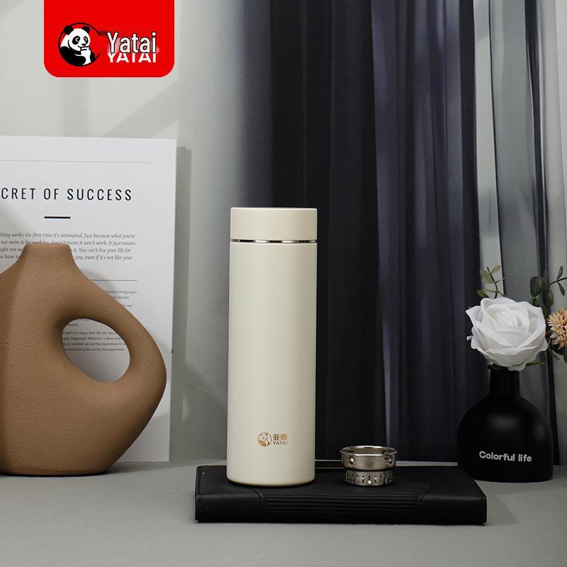 Yatai 8013 Titanium Vacuum Insulated Cup - Unisex Business Gift Cup 450ml белый