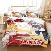 Anime The Helpful Fox Senko San Beding Set 3D Printed Suitable for Bedrom Soft Duvet Cover Set With Pilowcases Children Kids Home Textile