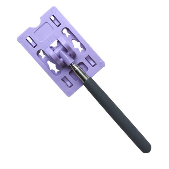 Retractable Card Reacher Stick Parking Lever Swiping Card Stick for Car Stainless Steel Parking Payment Pole Swiping Tool
