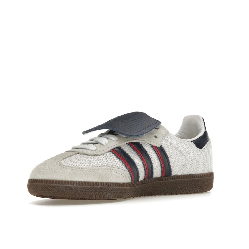Adidas Samba LT Crystal White Dark Blue Unisex Sneakers Gum-5 IE9169
