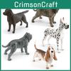 Lifelike Pvc Static Dog Figurines 5 Styles Including Basset Hound Great Dane Labrador