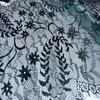 3m x 35cm French Chantilly Lace, Non-stretch Eyelash Mesh Lace Fabric for Sewing, Bra, Underwear, Lingerie, Dress, Garment, Crafting