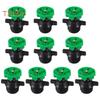 10Pcs 360 Degree Automatic Rotating Sprinkler Heads Garden Irrigation Nozzle Easy To Use Micro Spray Irrigation Tool