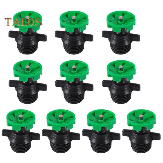 10Pcs 360 Degree Automatic Rotating Sprinkler Heads Garden Irrigation Nozzle Easy To Use Micro Spray Irrigation Tool
