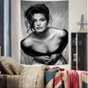 CCindy Crawford Model DIY Wall Tapestry Hanging Tarot Hippie Wall Rugs Dorm INS Home Decor