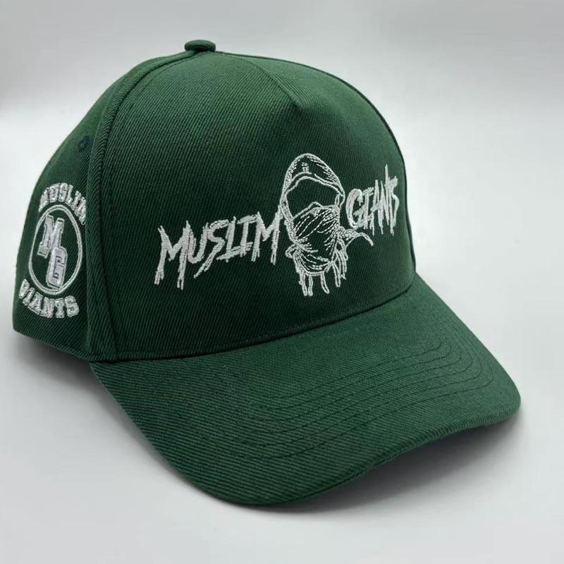 Hot Selling Blank Oem logo Embroidery Curved Bill Sports 5 Panel a Frame Snapback Hats Caps With Custom logo
