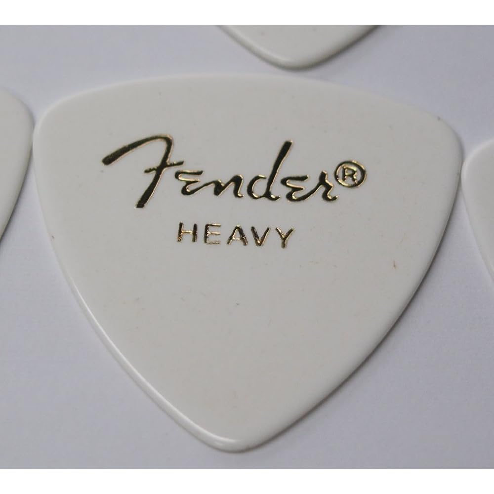 Медиаторы Fender x 10 карт треугольные HEAVY-WHT