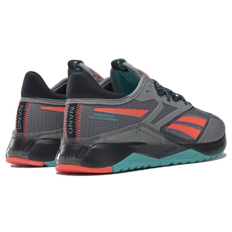 Reebok Nano X2 TR Adventure Grey Classic Teal Damen Sneaker Rein-Grau-5 Kern-Schwarz GY8905