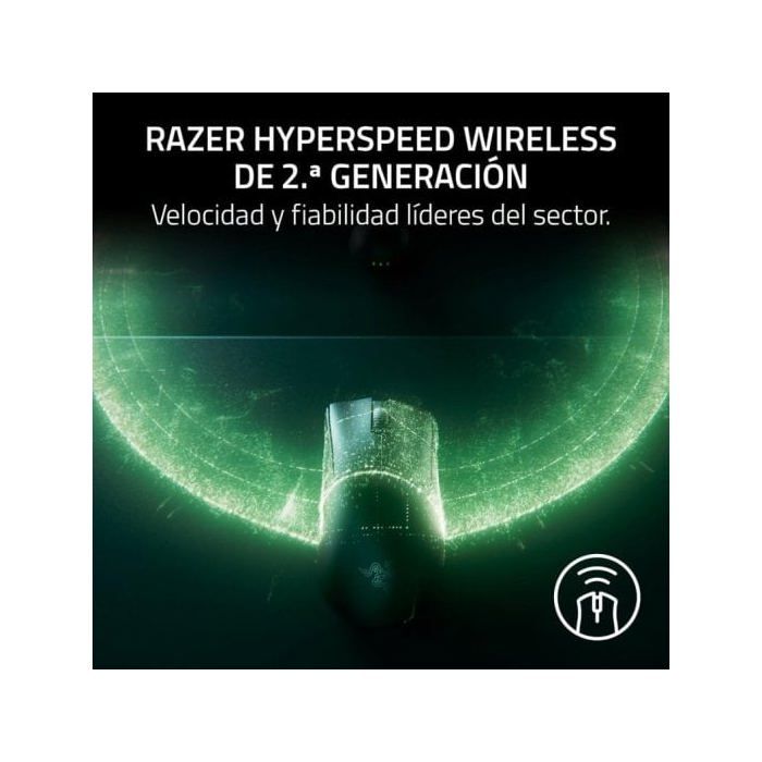 Ratón Razer Inalámbrico DeathAdder V4 Pro Negro Alta Precisión