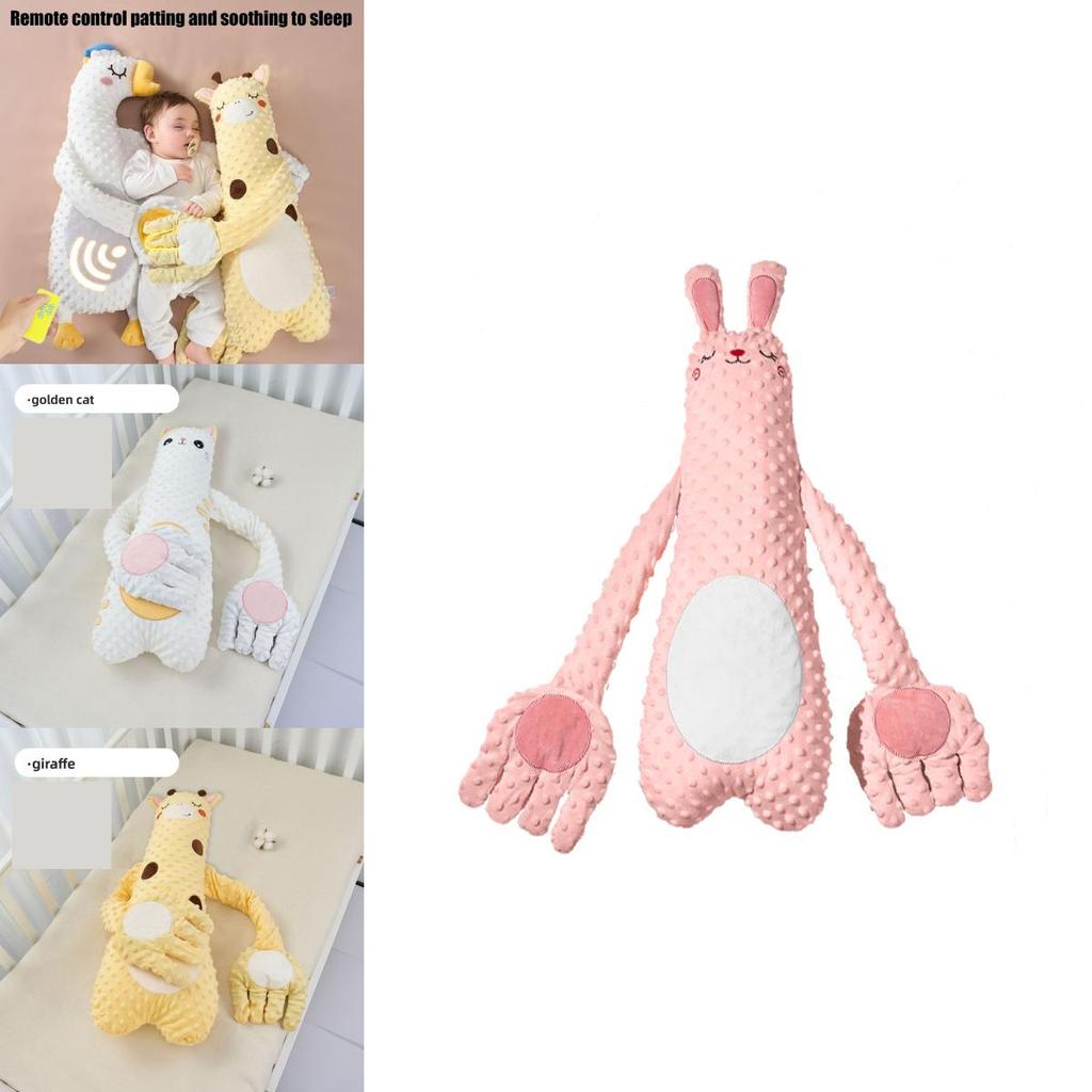 Kreskówkowy Zwierzęcy Dziecięcy Pluszowy Poduszka Z Funkcjami Poklepywania I Muzyki Do Odpoczynku Małych Dzieci