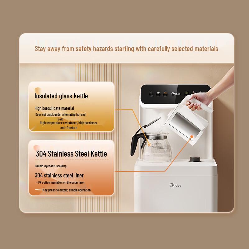 Midea Smart Tea Bar Water Dispenser YCR-2366 CN plug (adapter included)