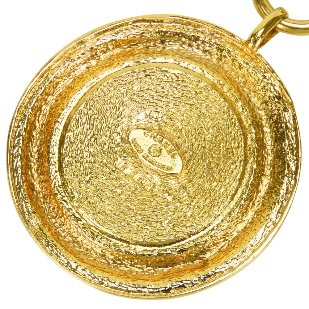 Used CHANEL Necklace Cambon Line 31 RUE CAMBON Metal 132g Gold Plating