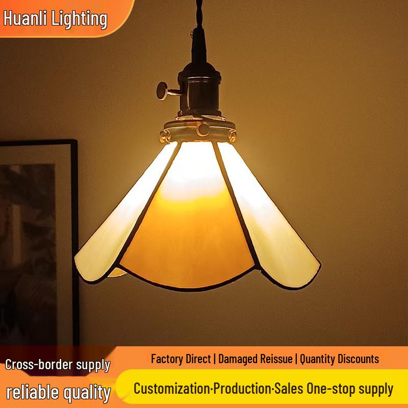 

Mid-Century Adjustable Colored Glass Pendant Light for Dining, Bar, Bedroom, or Study Without Light Source