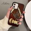 Stylist Scissors Funny Phone Case for iPhone 11 12 13 14 Pro Max mini X XR XS SE 2020 5 6S 7 8 Plus Samsung Galaxy S21 S22 Cover