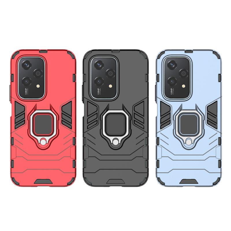 For Honor 200 Lite Case Cover For Honor 200 Lite Capas PC Phone Back Magnetic Armor Holder Case For Huawei Honor 200 Lite Fundas