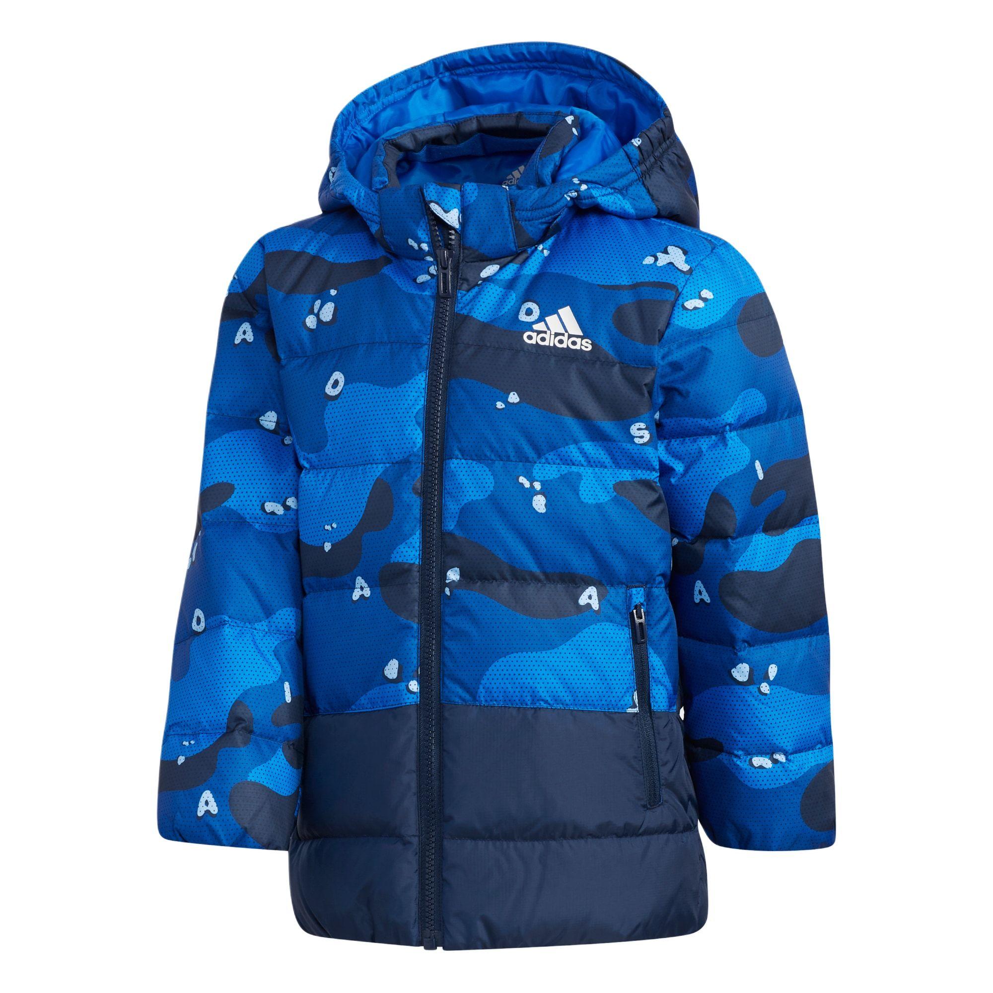 Adidas Down Jacket Blue Children Aged 3 7 Years Old EH4139 104
