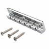 Stop Bar Tailpiece Kit, Chrome Finish, for 6-String Flat-Top Guitars with Anchor