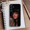 A-Singer Billie Eilish  Phone Case For Samsung Galaxy A73,A21s,A22,A31,A52,A53,A71,A41Soft Black Shell