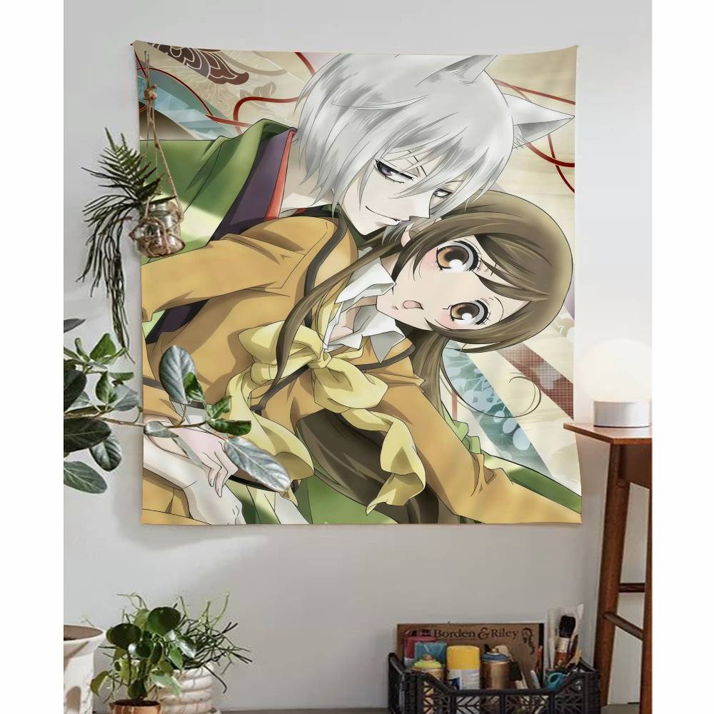 Anime KKamisama Kiss HajimemashitaMT Tapestry Art Printing Japanese Wall Tapestry Anime Wall Hanging Home Decor