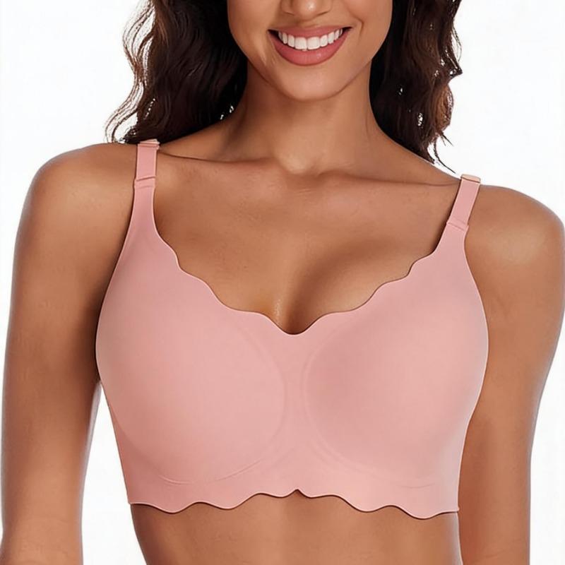 Nahtloser kabelloser Tank-Sport-BH für Damen, europäische Größe, weiche Gelee-Passform, Komfort, tägliche Intimwäsche