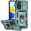 Full Cover For Xiaomi Redmi Note 11 Case For Redmi Note 11 Global Push Window Magnetic Phone Holder Case For Redmi Note 11 Case