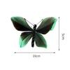 10pcs Mix Color Artificial Butterfly Feather Cat Teaser Stick Change Heads Cat Pet Toy