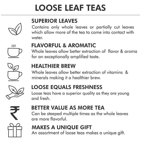 Octavius Moringa, Tulsi & Mint Loose Leaf Green Tea - 100 Gms