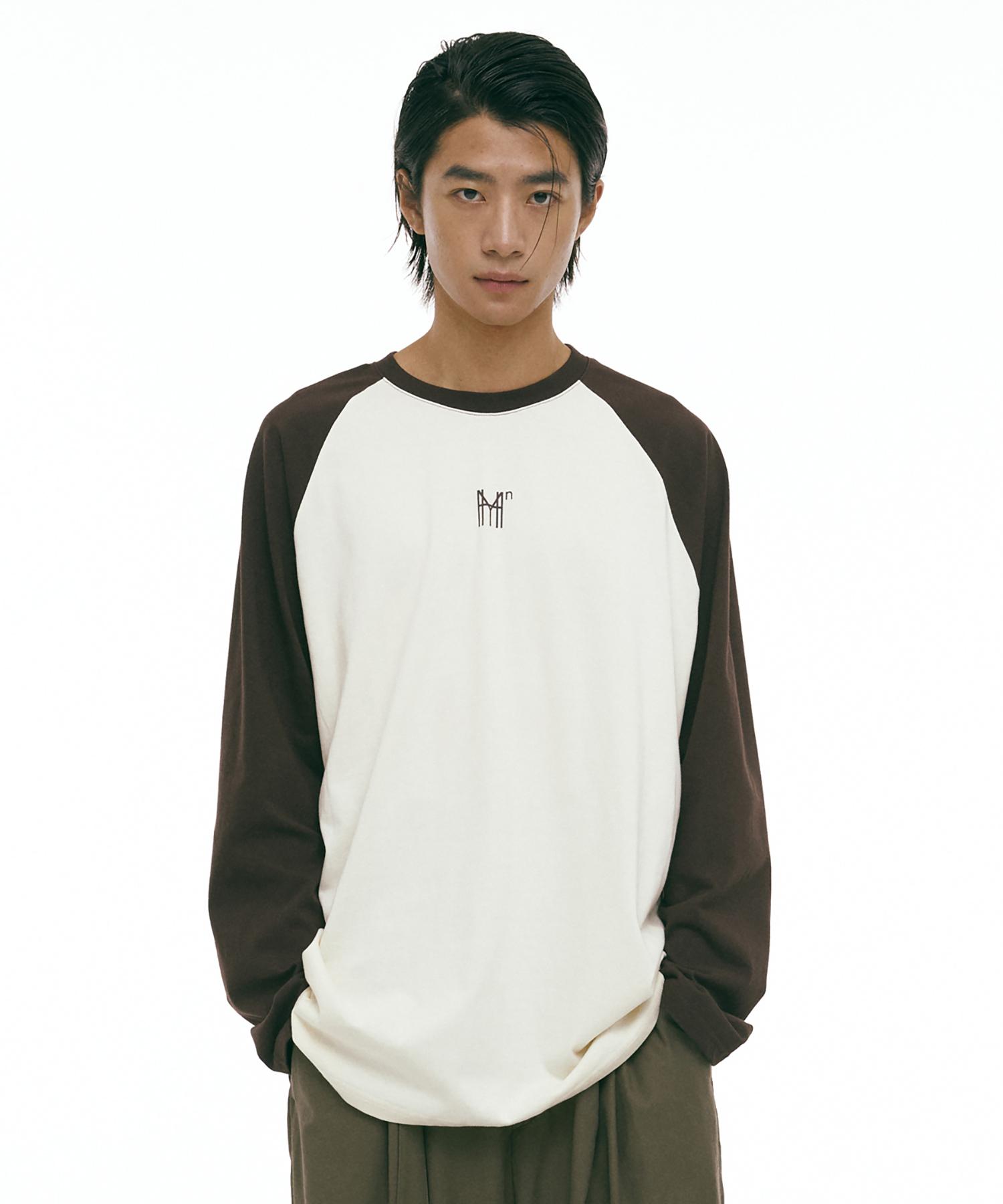 Hi Two Uniform Raglan T-Shirt [Brown] Large